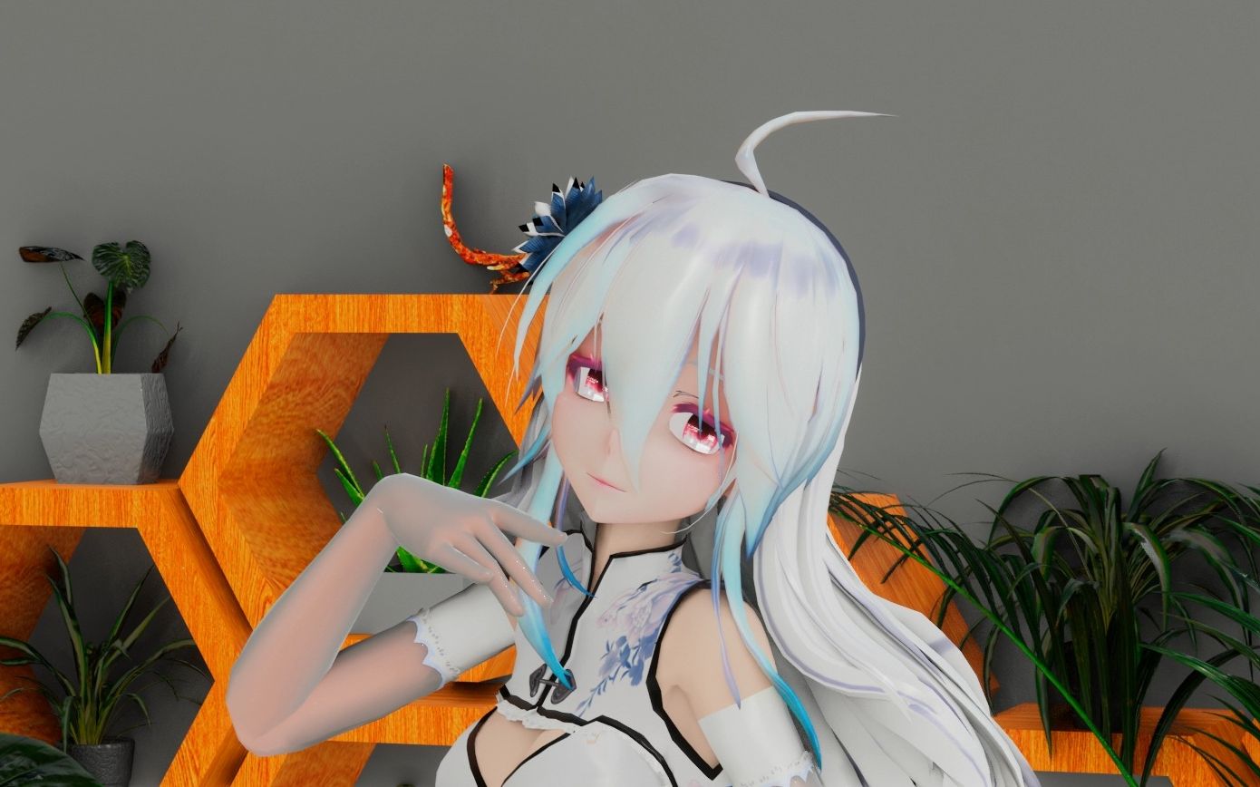 [MMD/blender]众人皆醉,唯我独醒哔哩哔哩bilibili