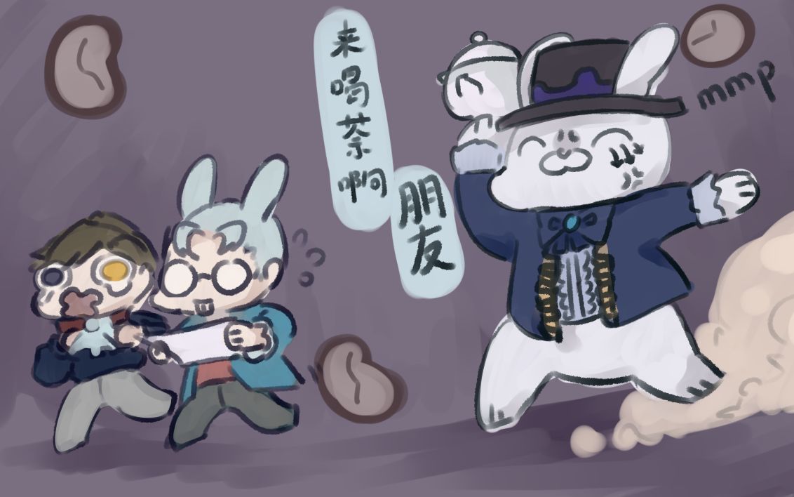 【第五人格板繪】邦邦 三月兔