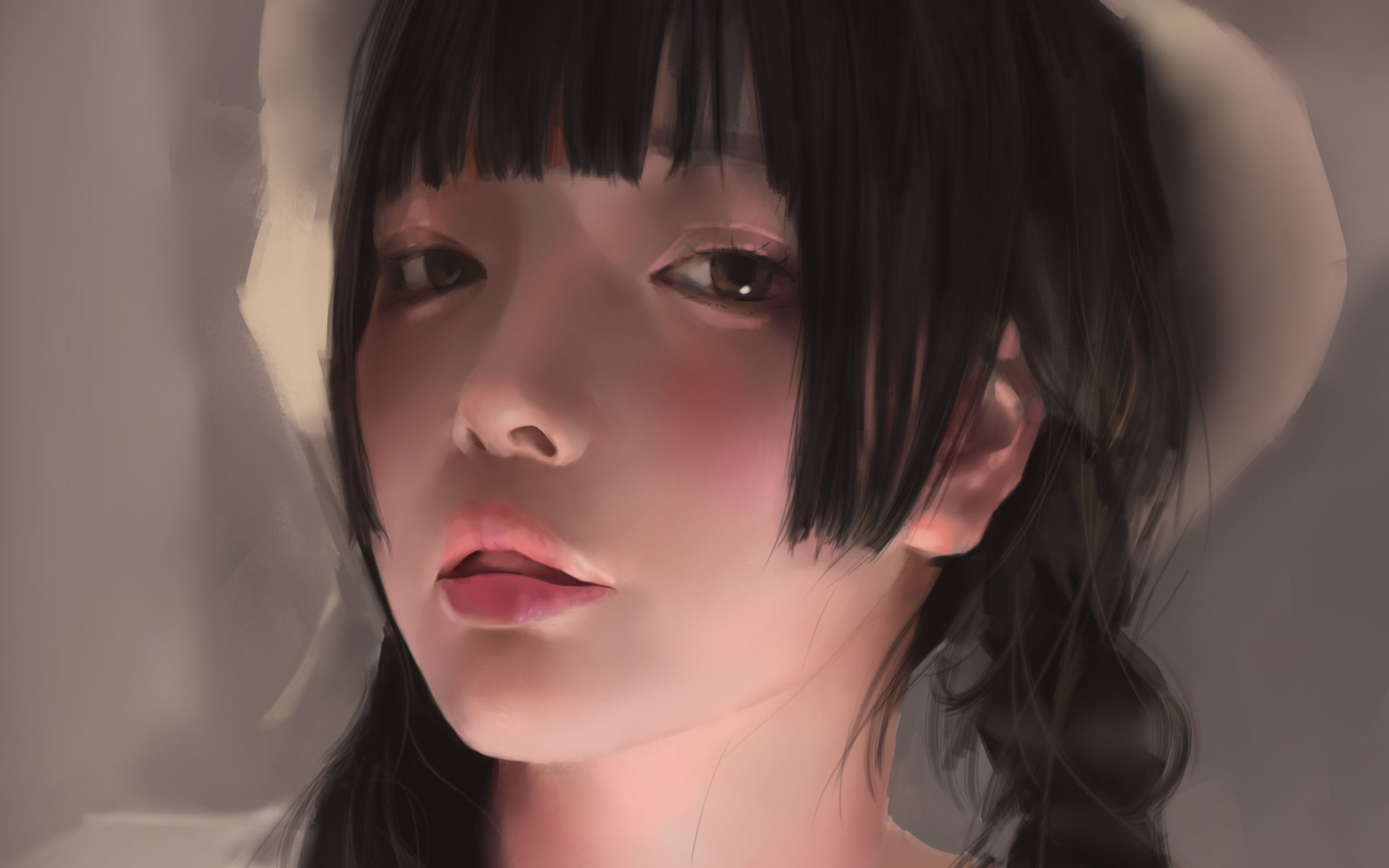 【板绘】想知道日系少女怎么用厚涂表现吗?