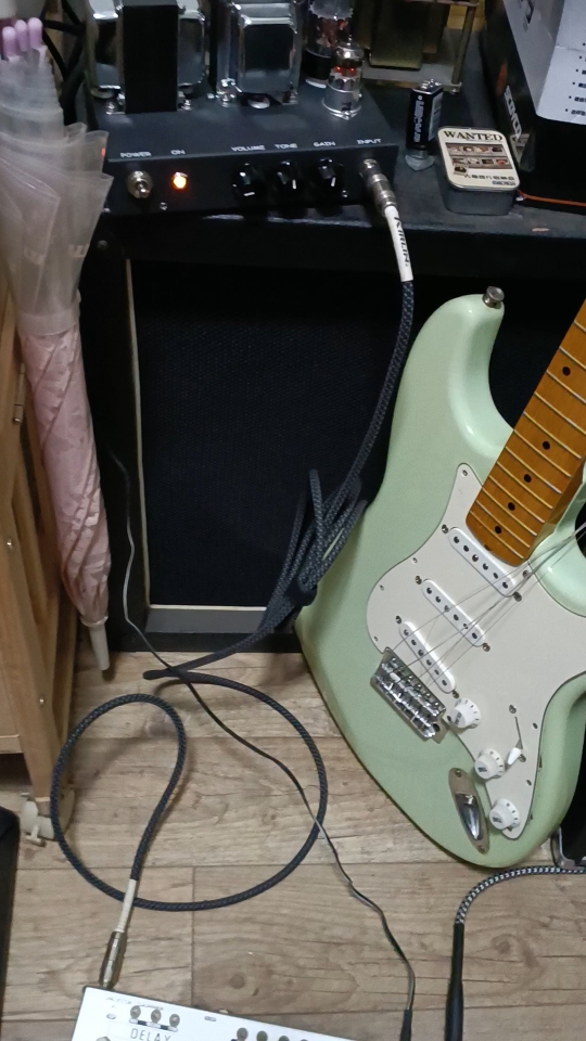 迟到很久的使用视频,老萧3w电子管箱头,diy的精品,太好用了!