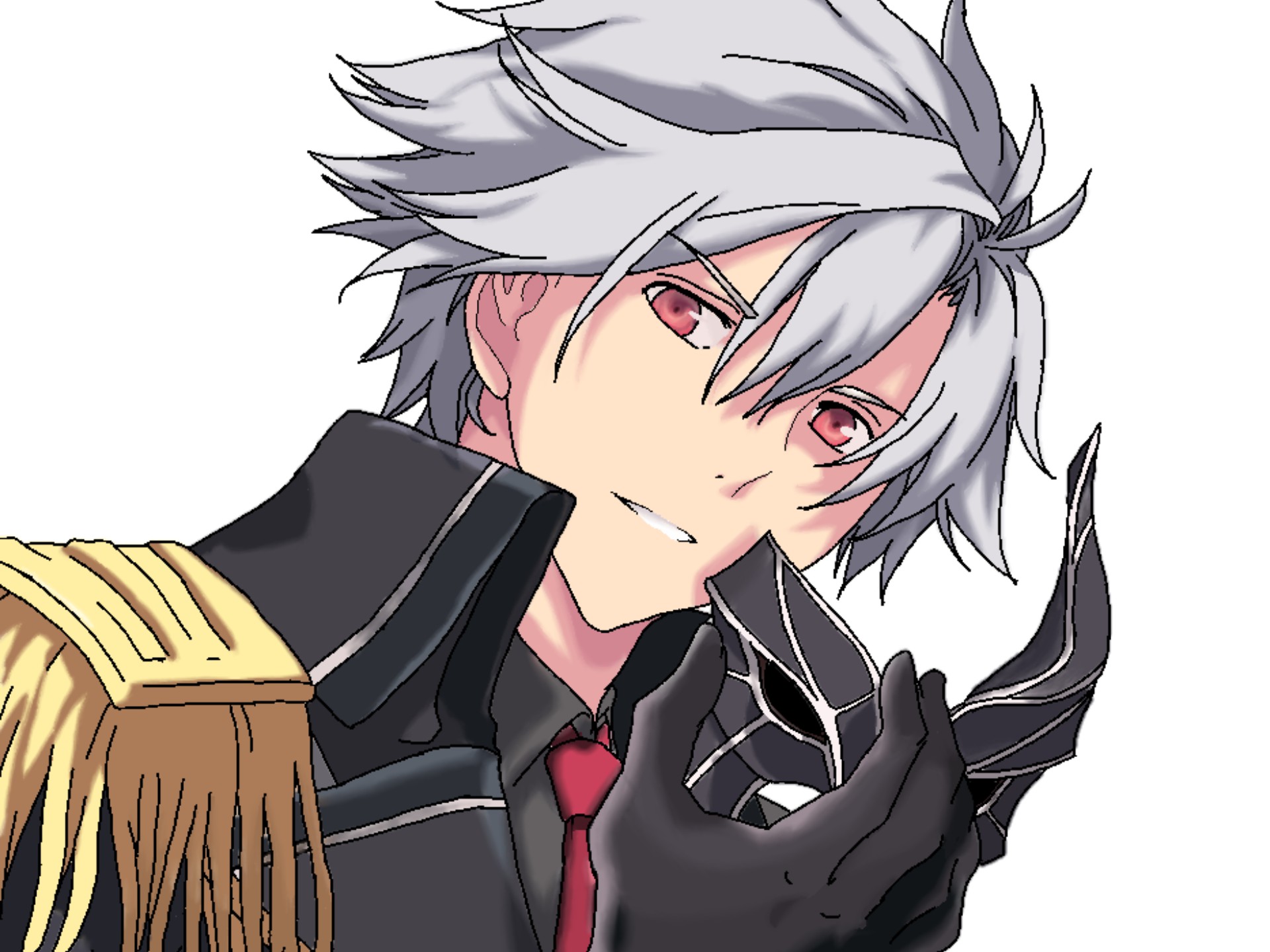 画一个魔界皇子的黎恩