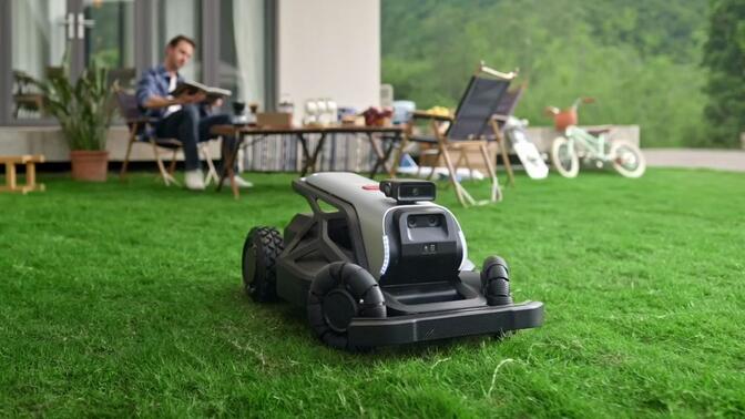 Kickstarter众筹热门项目 | Tron，带自动除草功能的智能割草机