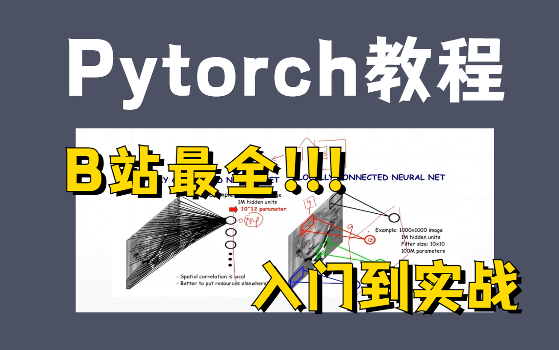 [图]【pytorch深度学习实践】2022年了，PyTorch和TensorFlow你选哪个？B站全网最好的PyTorch的入门与实战教程！