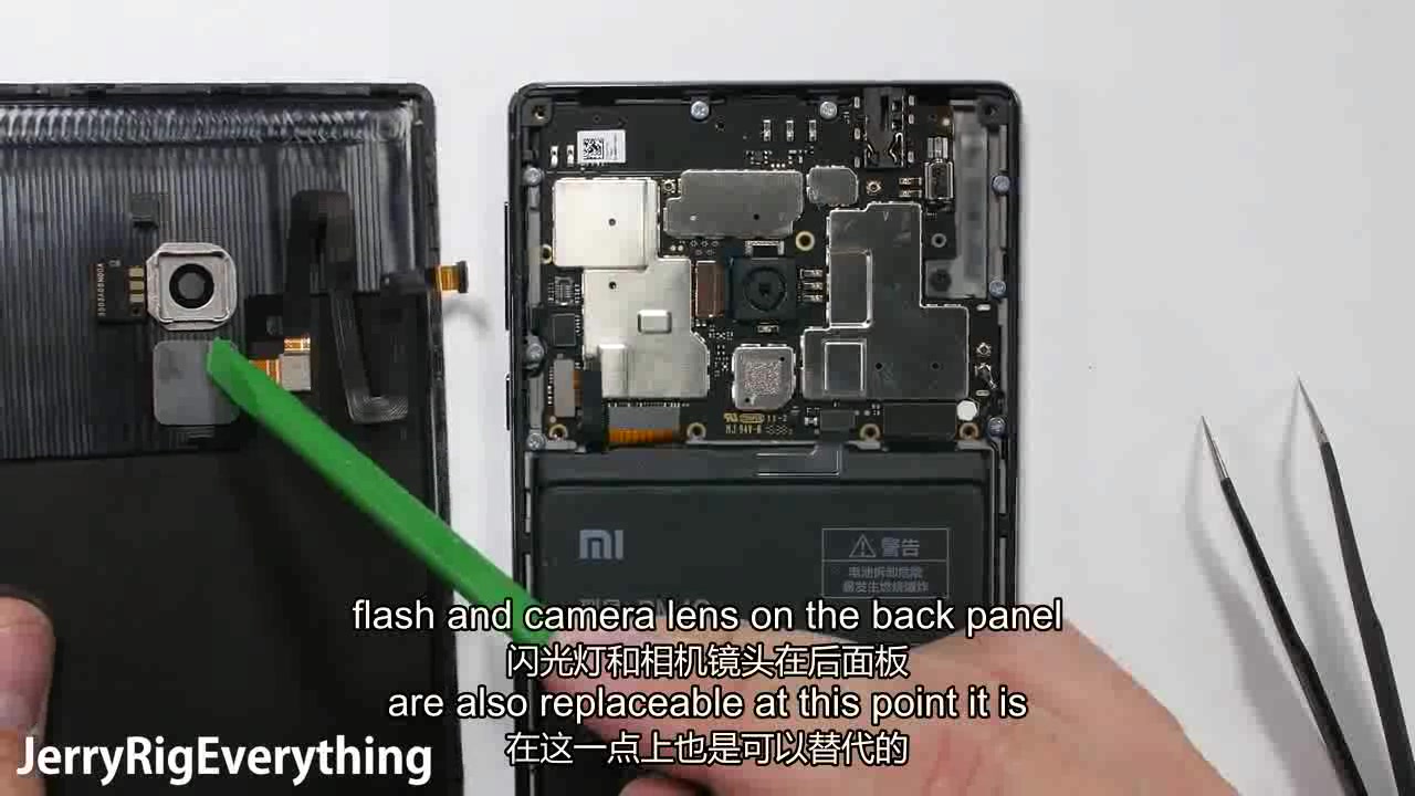 小米mix拆机视频MiMixTeardownPiezoelectricSpeakerTestScreenReplacement哔哩哔哩bilibili