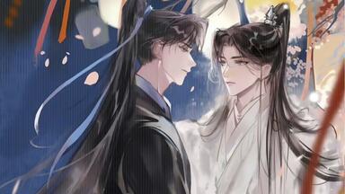 二哈和他的白猫師尊　二哈と彼の白猫師尊　繁体字　楚晩寧　墨燃　番外 二哈和他的白猫師尊 墨燃＆楚晩寧 カードファイル 四時花雨