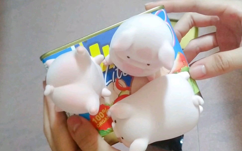 【曦曦】首中隐藏!开盲盒lulu罐头猪第二弹
