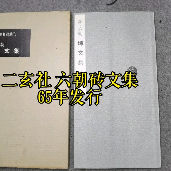 65年二玄社书迹名品丛刊汉○六朝砖文集_哔哩哔哩_bilibili