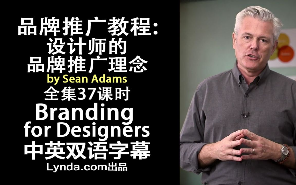 058Lynda教程:设计师的品牌推广教程Branding for Designers中英双语字幕哔哩哔哩bilibili