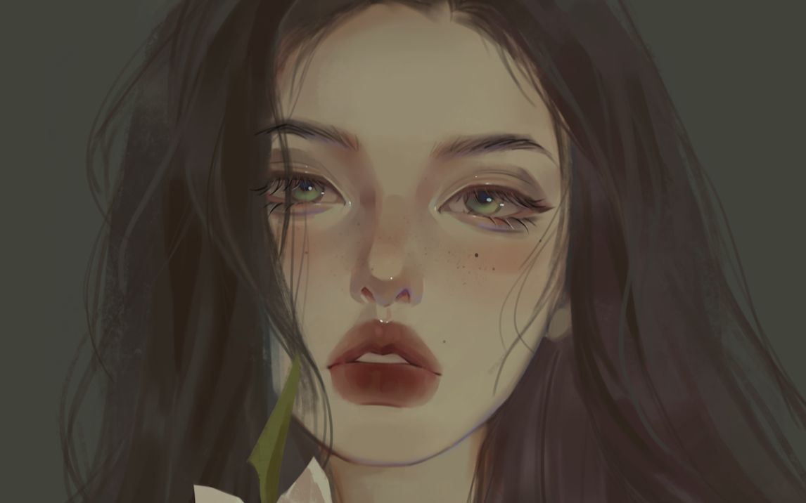 活动  【绘画过程】浅画一个高质量女生头像吧