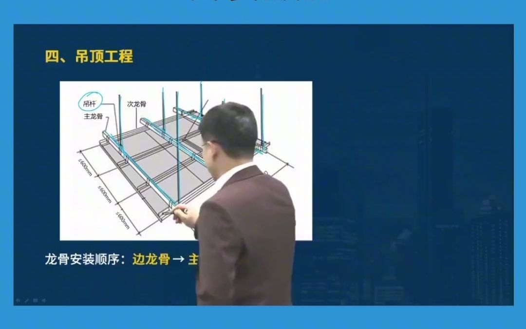 吊顶工程龙骨的安装顺序哔哩哔哩bilibili