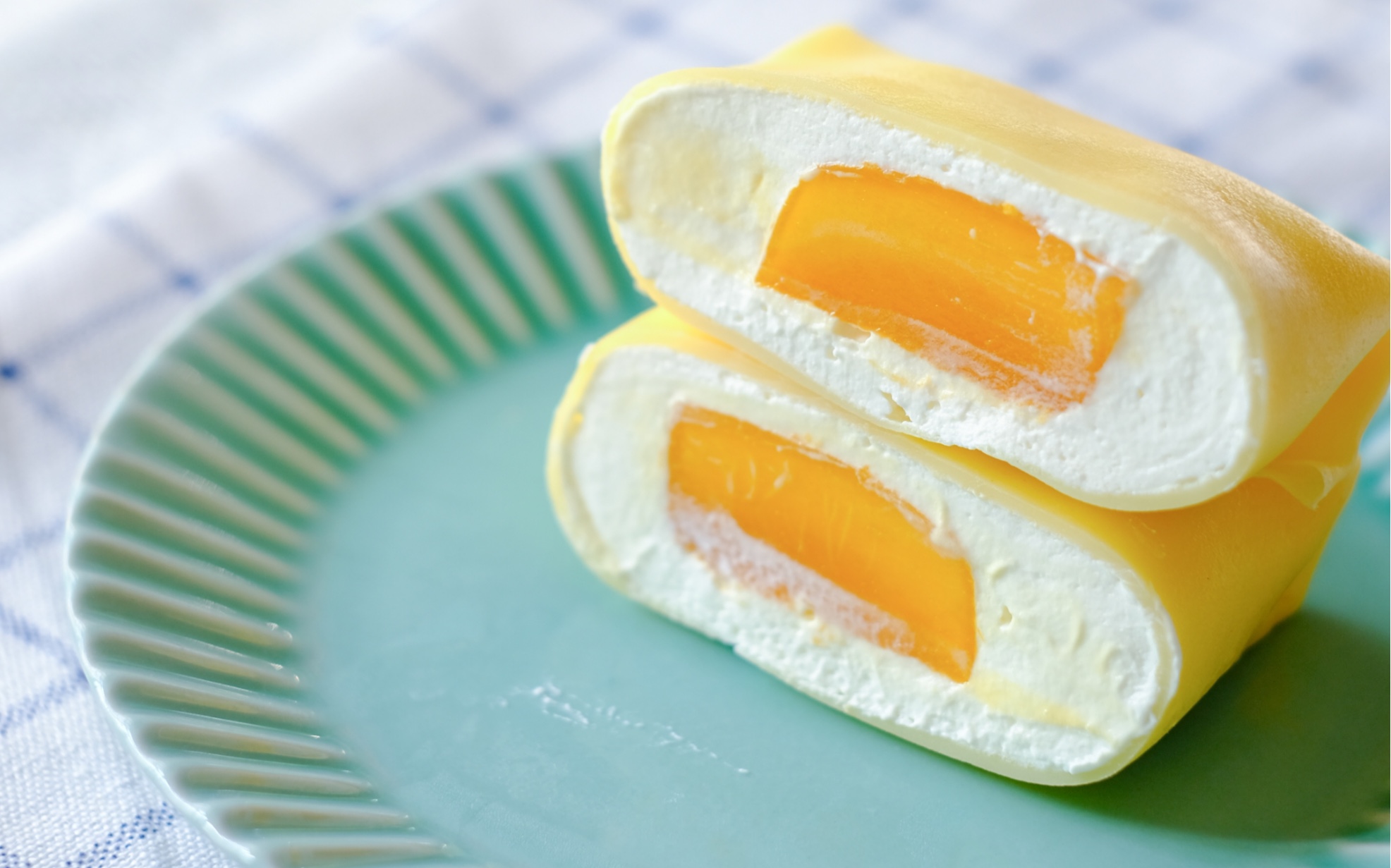 解锁甜品店的芒果班戟厚厚毛巾卷留住夏天的甜蜜