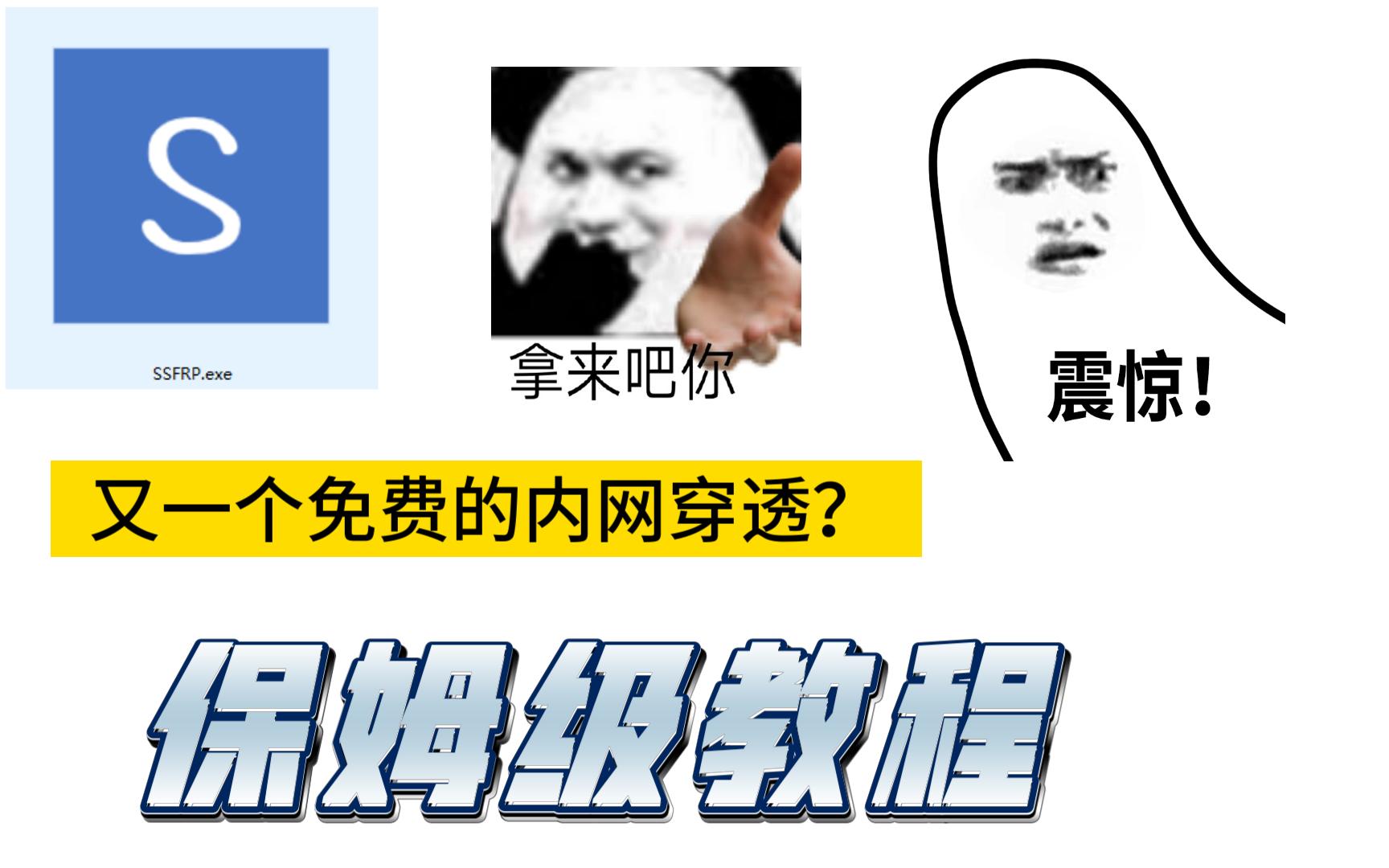 又一个免费内网穿透!远程访问家中各种设备!保姆级教程!免费不限速!!!!哔哩哔哩bilibili