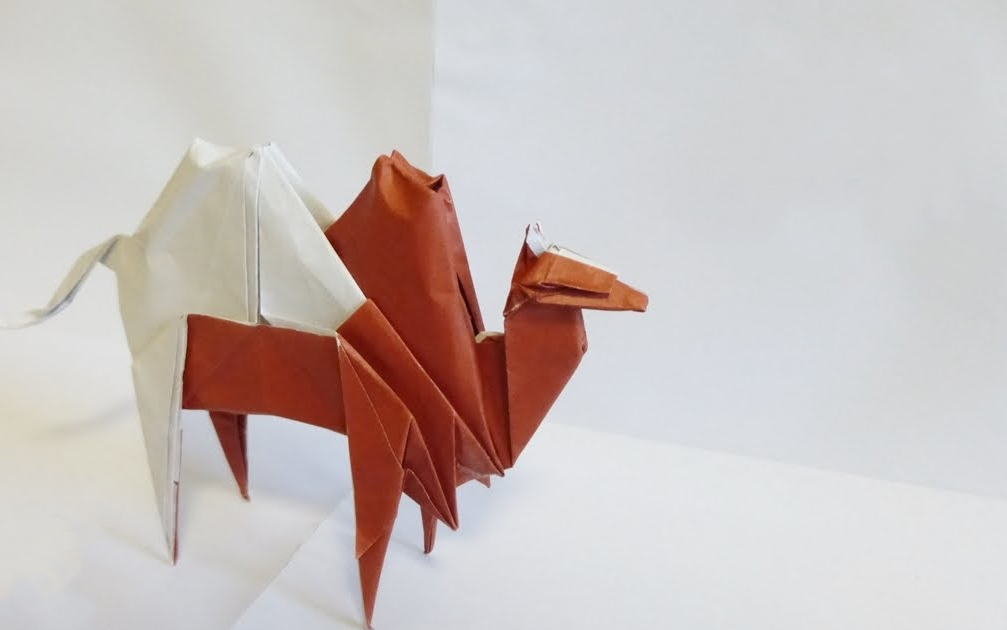 【折纸origami】骆驼·camel·ラクダ by hisao hukui