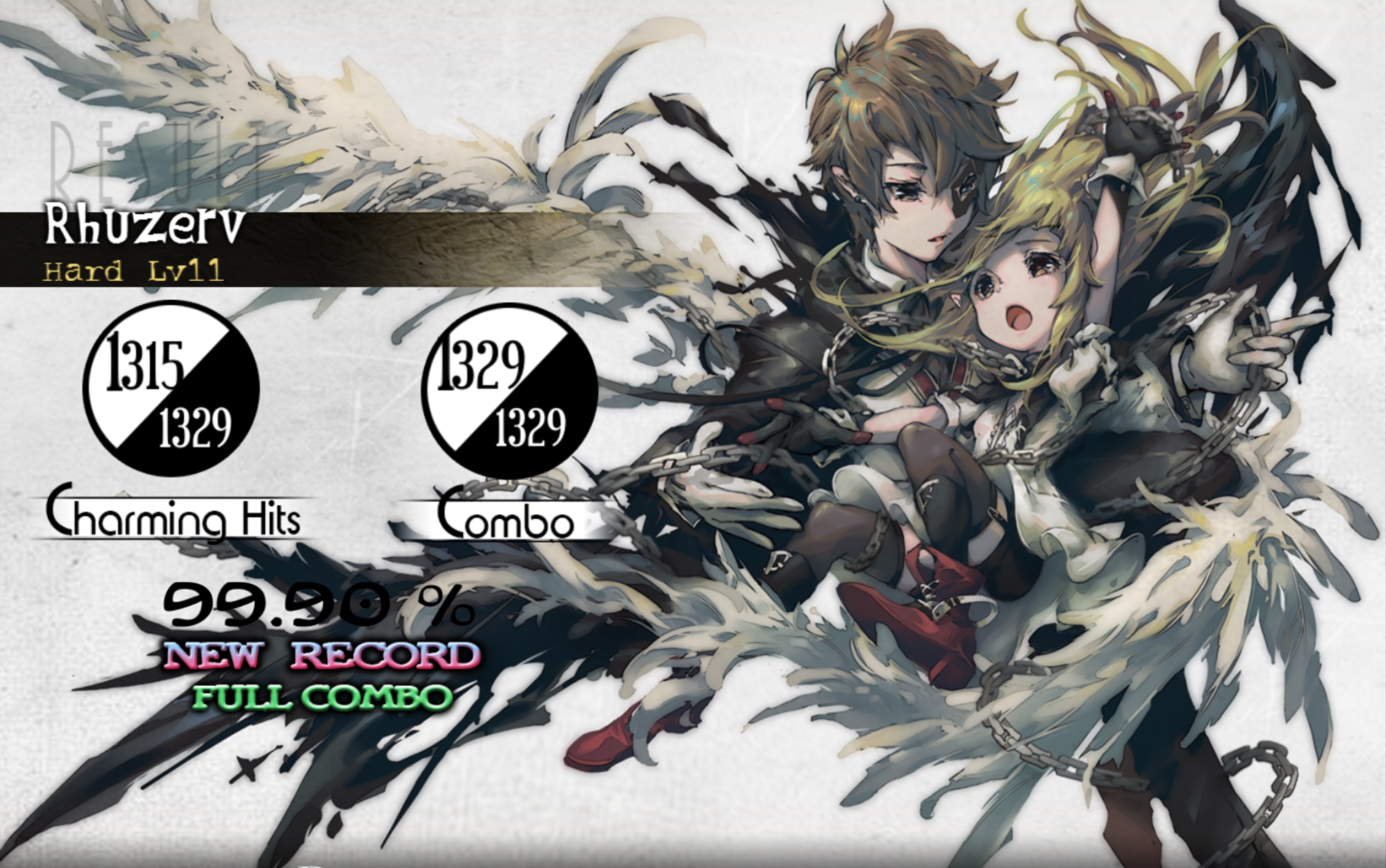 【deemo】feryquitous包魔王曲 rhuzerv hard lv.