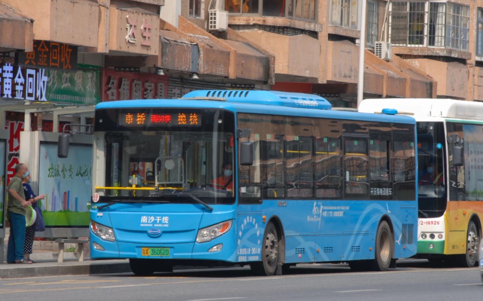 活动作品夜景南68路快线市桥汽车站榄核公交总站