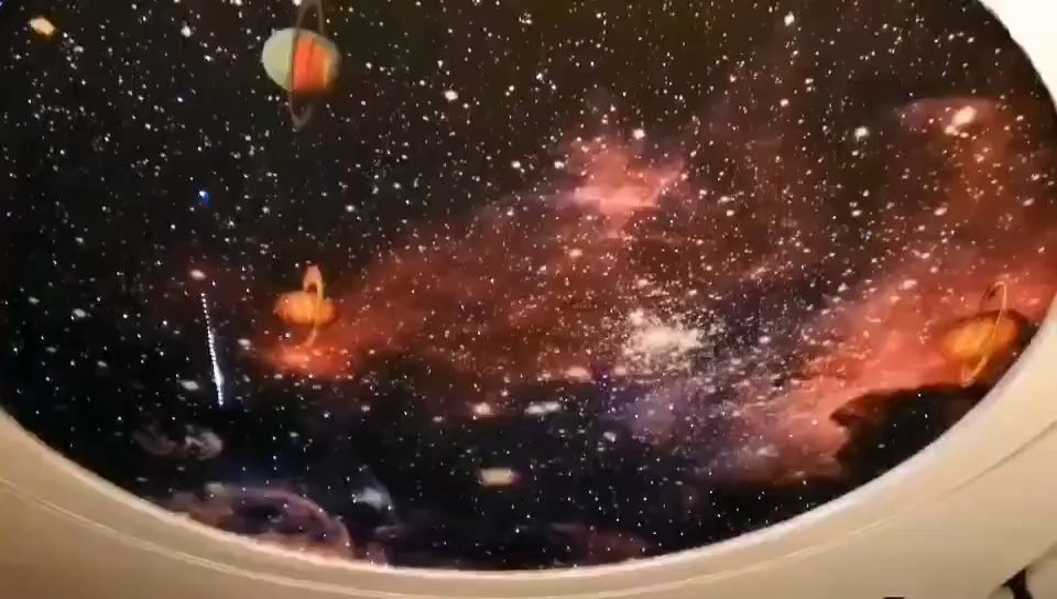 [图]彩绘光纤星空顶满天星加流星