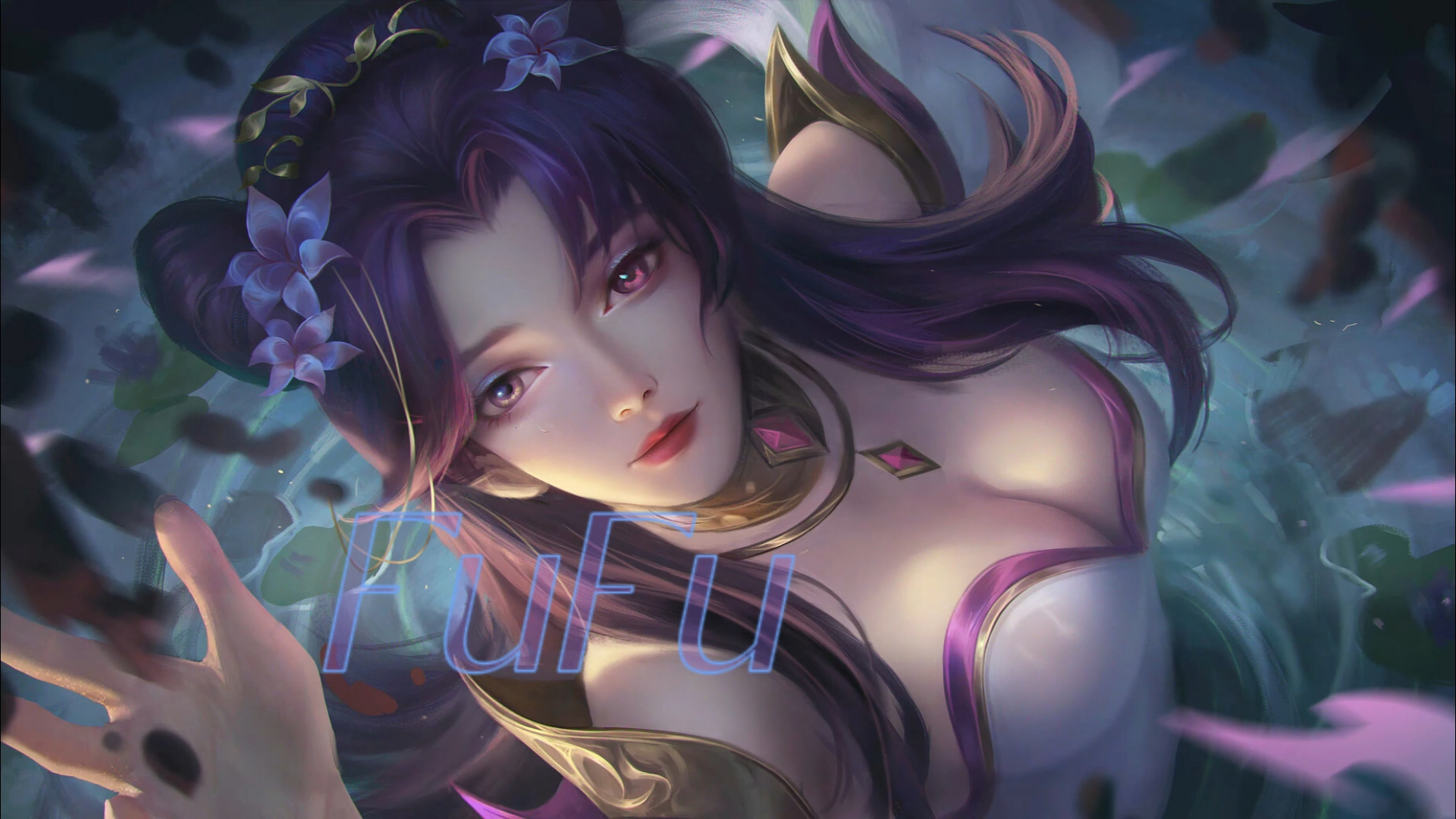 【ai 艾瑞莉娅】 荷塘月色