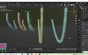 Télécharger la video: blender自带免费实用插件分享：curve 曲线管道快速建模技巧