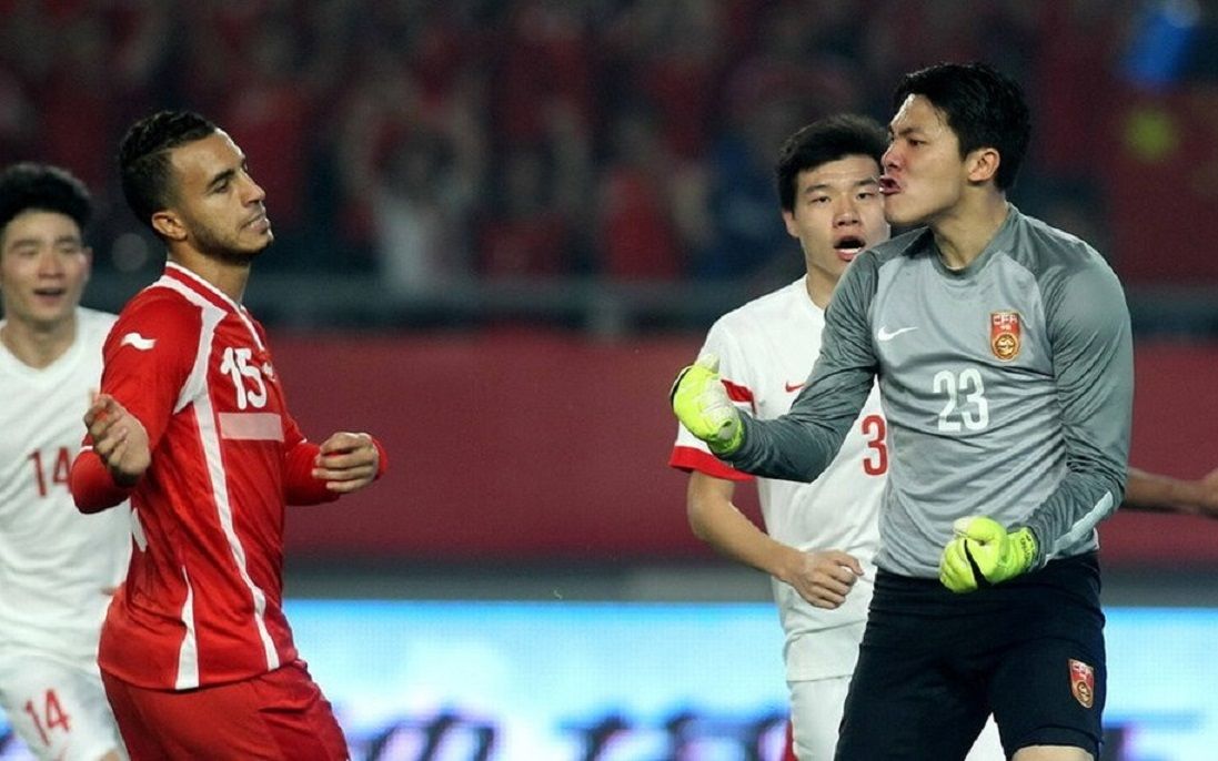 2015年友谊赛 中国1-1突尼斯:王大雷神扑,于大宝绝平