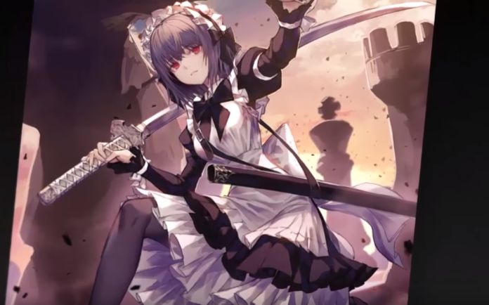 板绘韩国画师wanke绘画过程speedpainting作战女仆illustbywanke