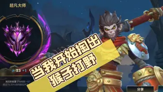 当我开始掏出猴子打野