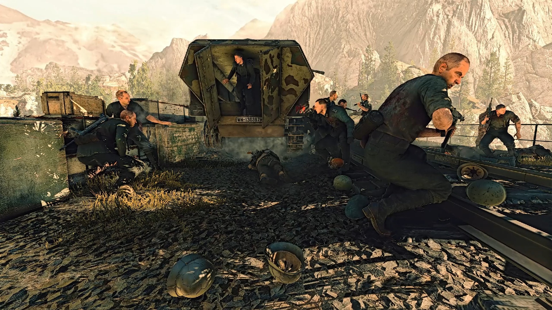 狙击精英4:半履带装甲车