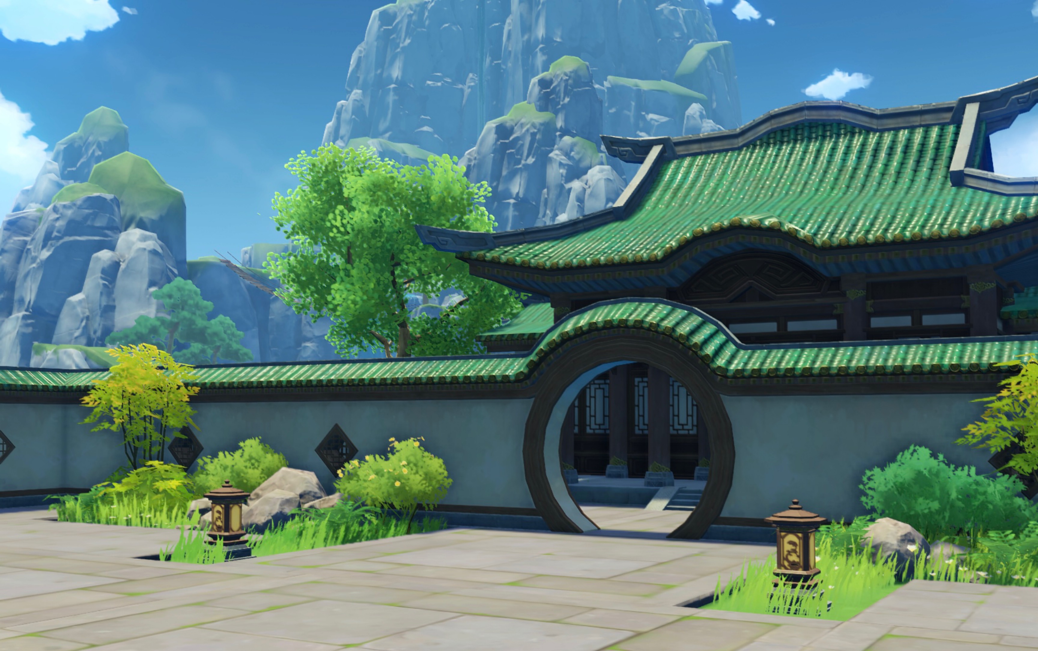 活动  【原神/尘歌壶】无主宅的中式庭院