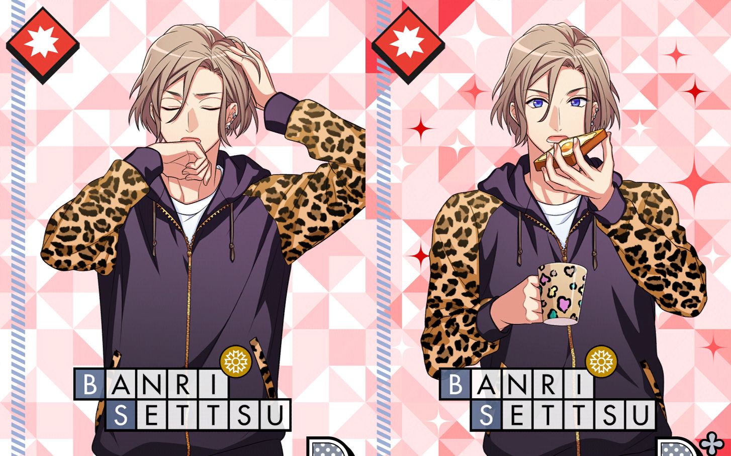 台服_摄津万里_r【豹纹超绝配】『熬夜后的咖啡时间』_后台剧情