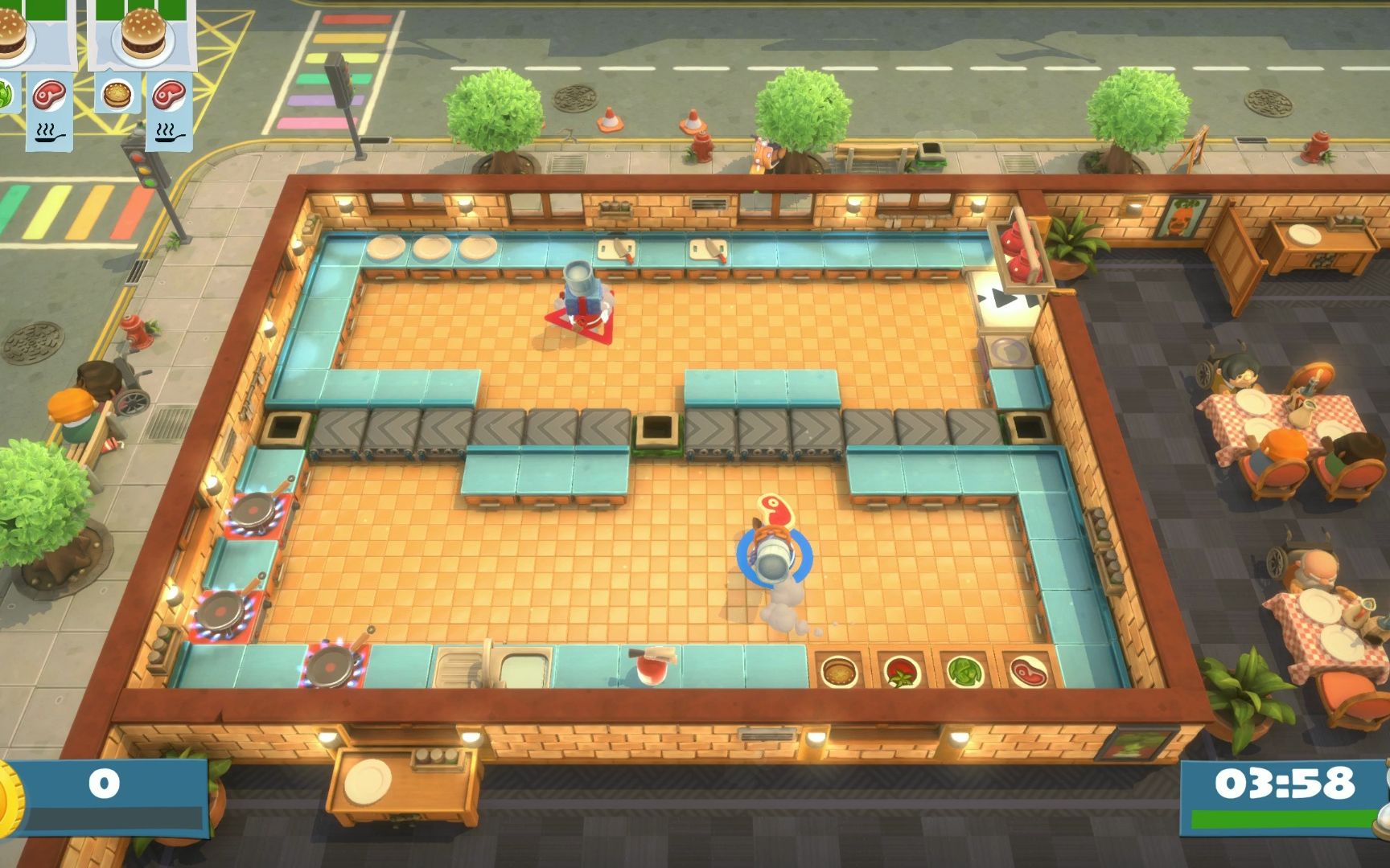 胡闹厨房1 分手厨房1 overcook1 2-4 双人 三星四星