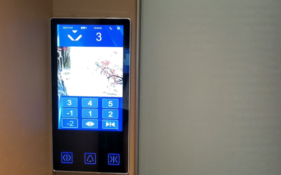 未知品牌触控屏别墅电梯