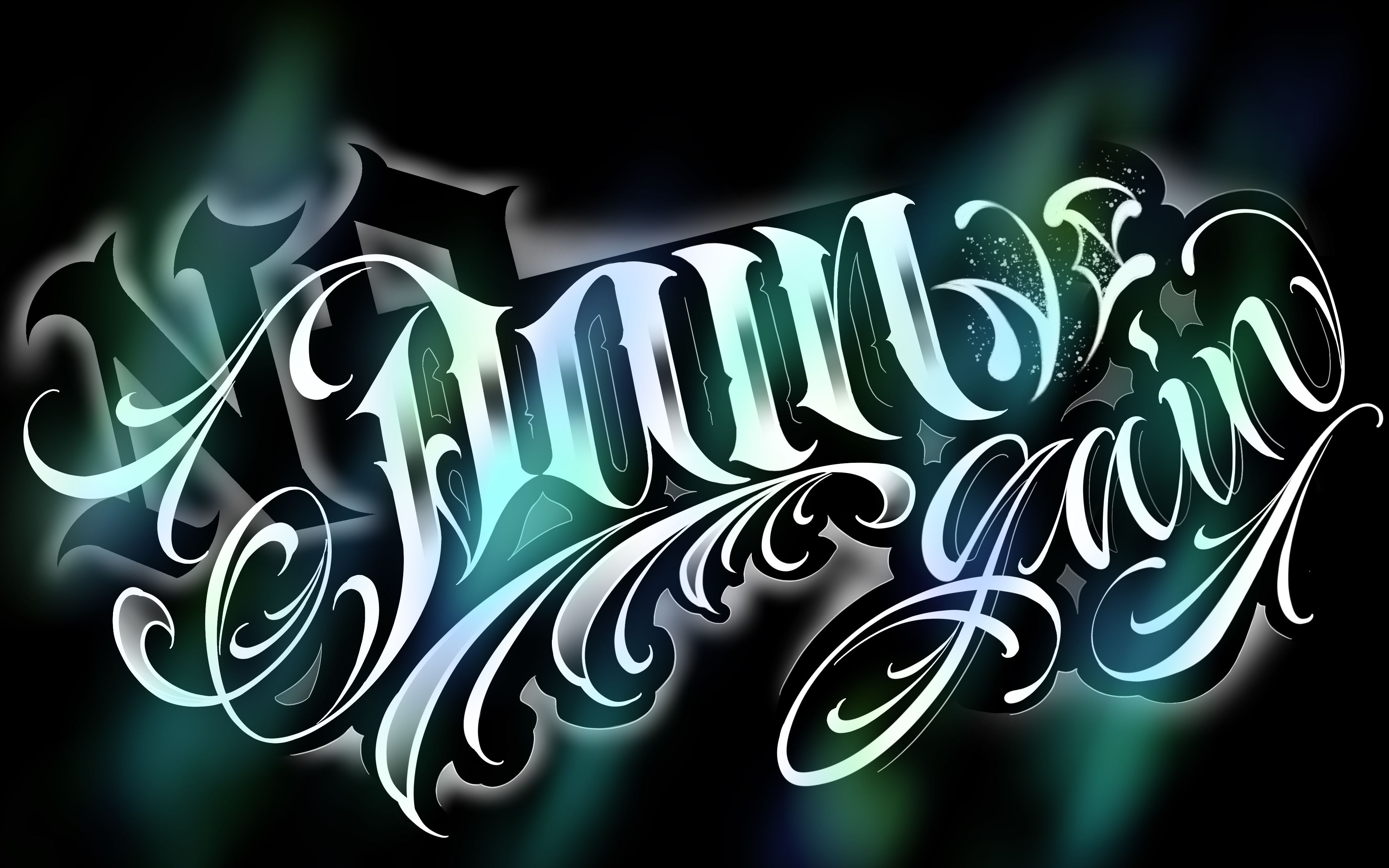 「花体字」一张chicano手稿的诞生