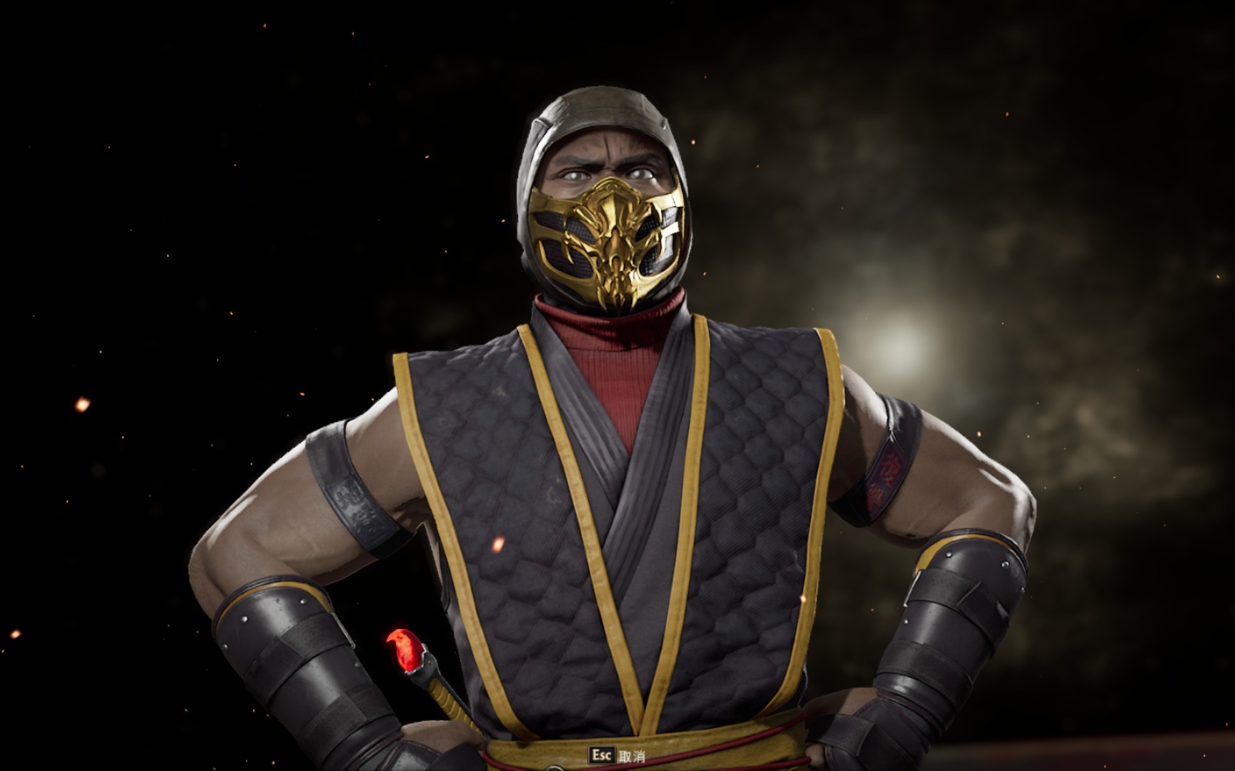 真人快打11排位混打卡任务蝎子vs兰博