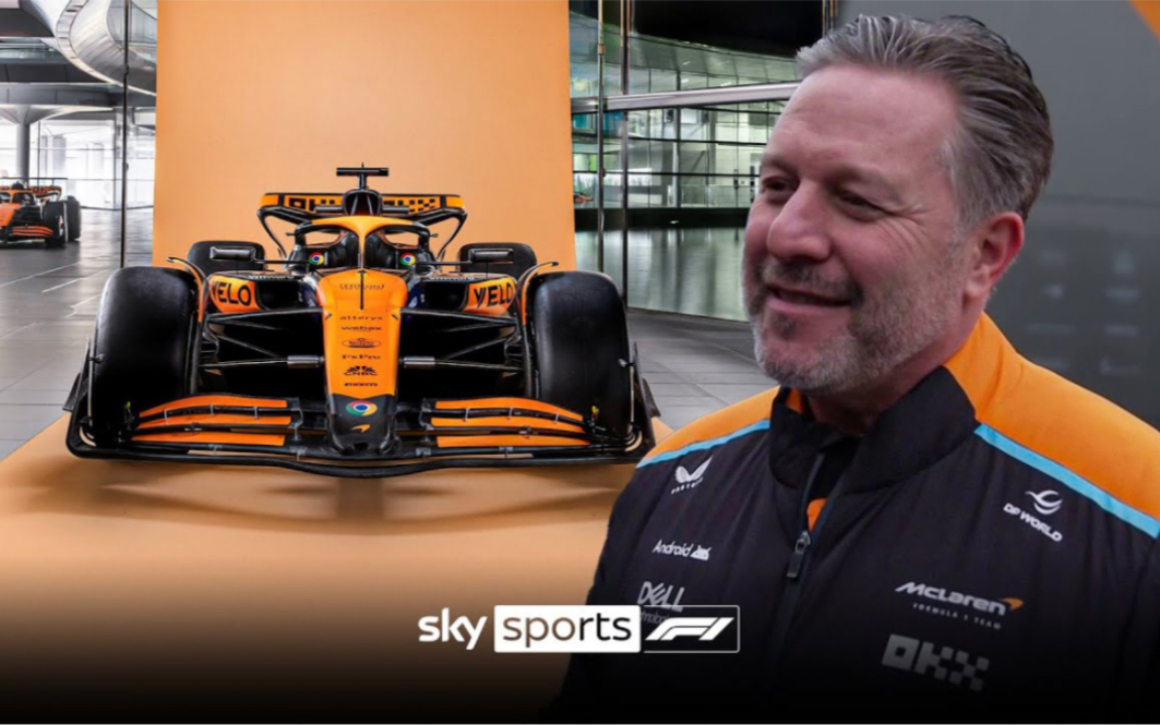 扎克布朗谈新车mcl38:我们确信 我们已经向前迈了一步!