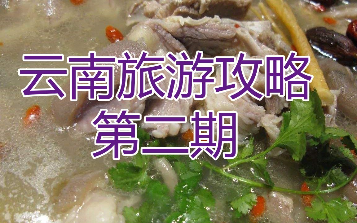 【云南自驾游,昆大丽线路攻略2】云南旅游,第一道不要错过的美食,就在滇黔省界的胜境关全羊汤锅哔哩哔哩bilibili