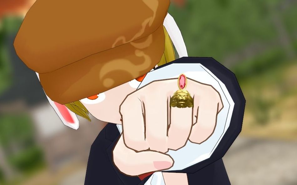 【东方mmd】掏出狮子之瞳的铃瑚_哔哩哔哩_bilibili