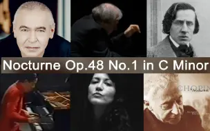 Descargar video: Chopin Nucturne Op.48 No.1 大师演奏对比分析-肖邦夜曲Op.48-1