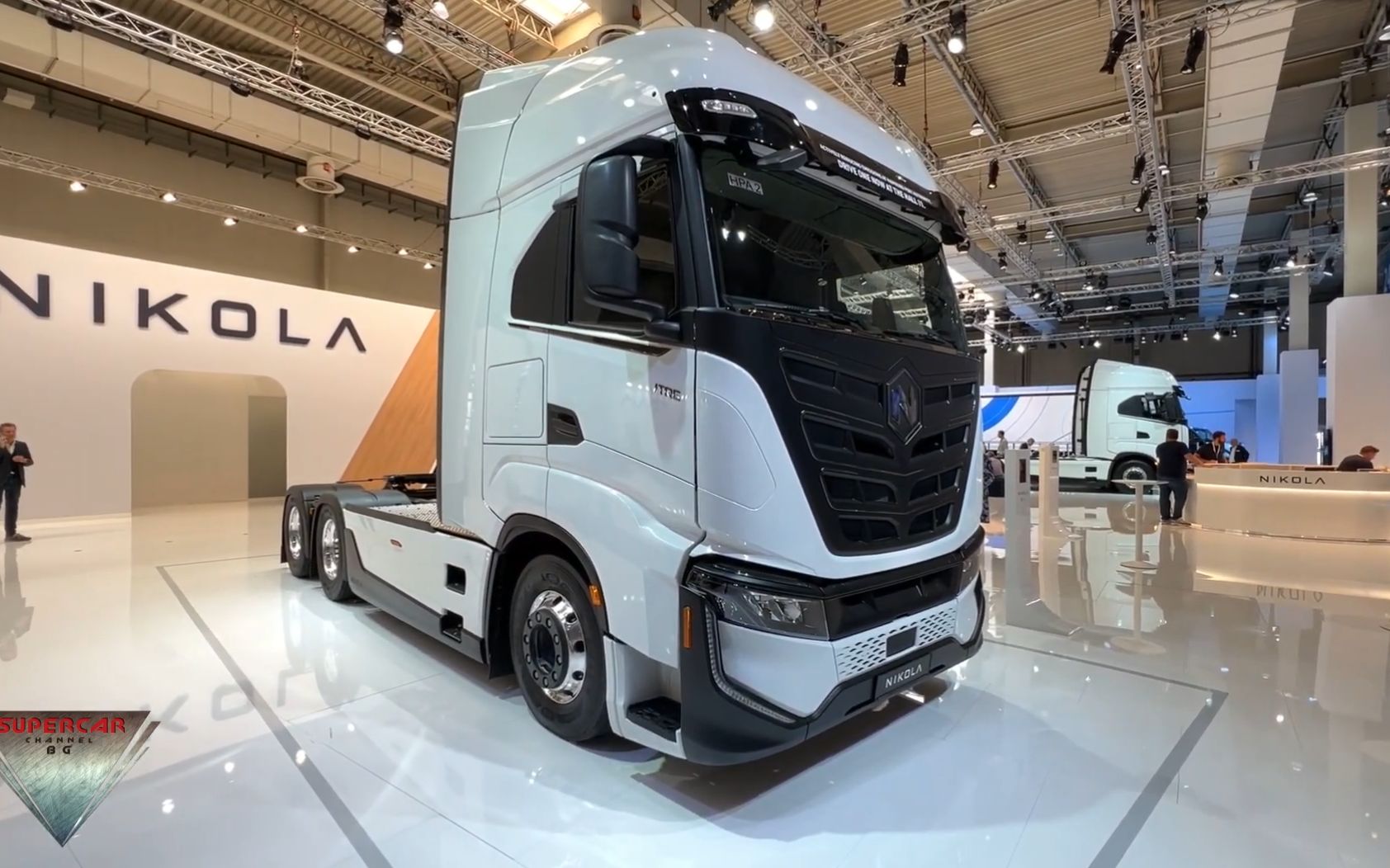 尼古拉Nikola2023款TRE电动卡车哔哩哔哩bilibili