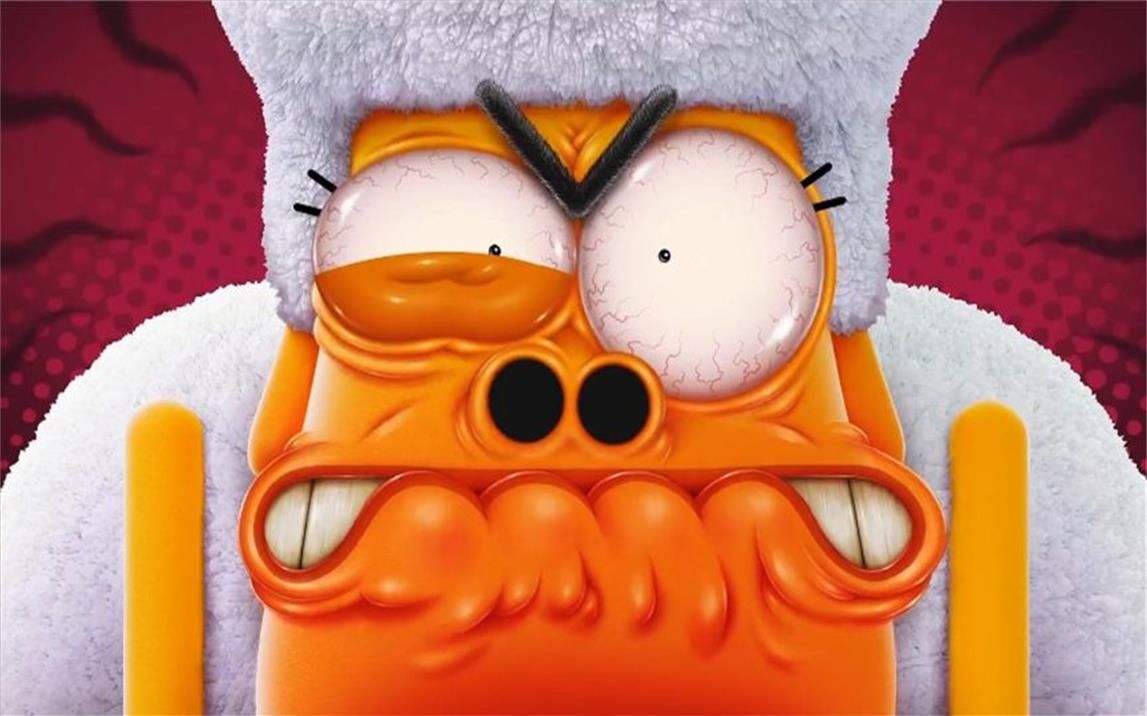 儿童动画:功夫羊大发脾气,一拳下去所有树木直接飞起,这也太厉害了吧