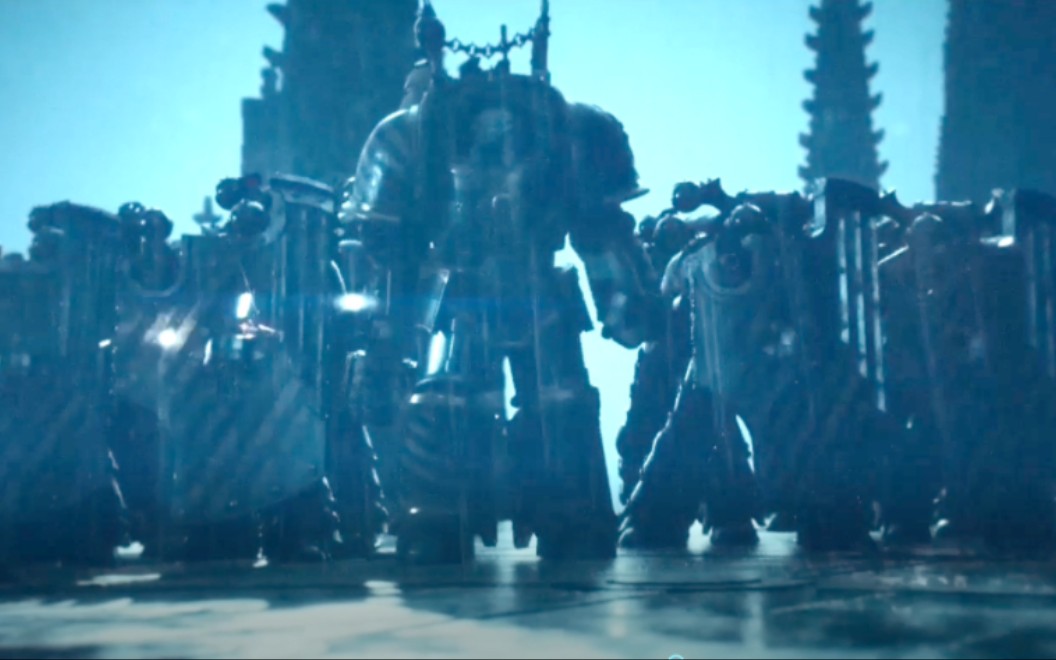 蔑视尸皇,弱者不配存活,战锤40k钢铁勇士.