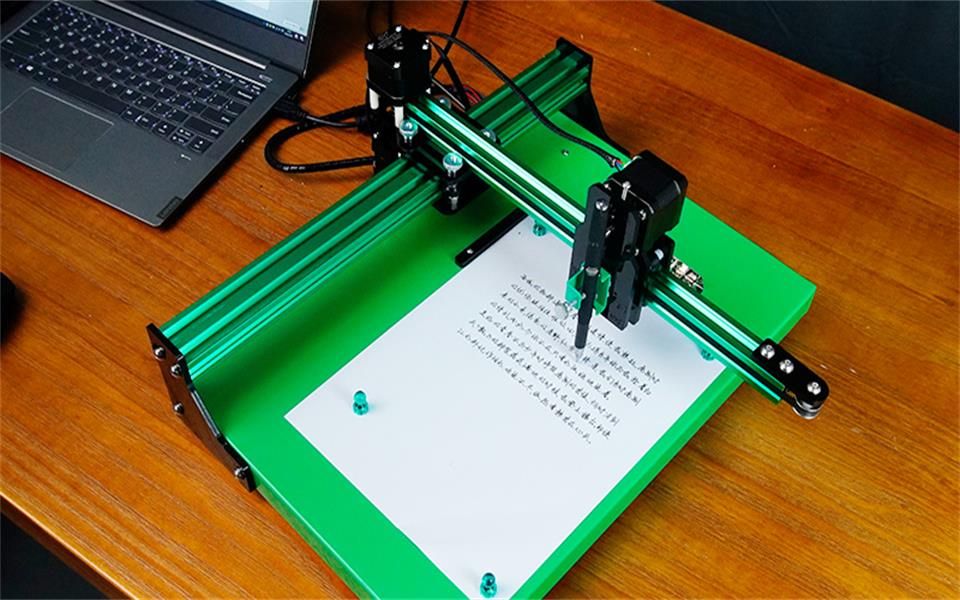 活动作品北凌写字机器人让书写成为习惯