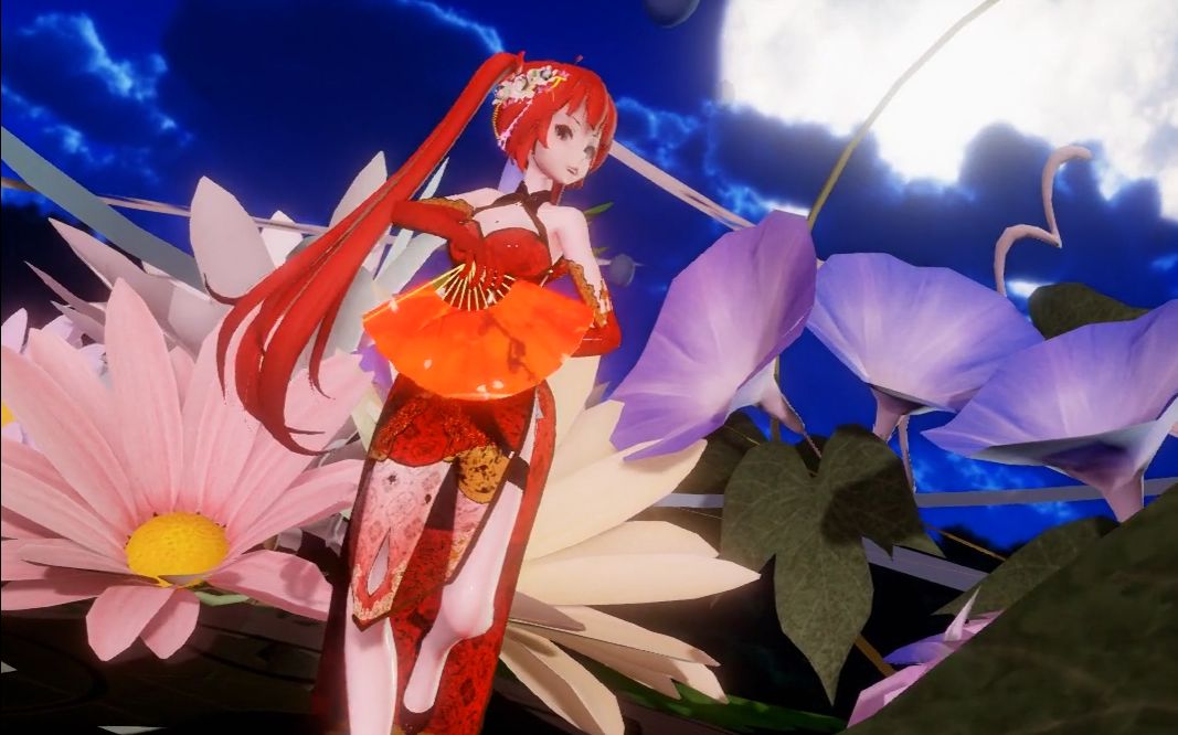 [mmd/寄明月]]东方栀子的红色旗袍好漂亮~_哔哩哔哩_bilibili