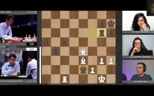 Скачать видео: 涅波 vs 丁立人  所有人都以为是和棋，直到黑棋走了Rg6 | 经典对局