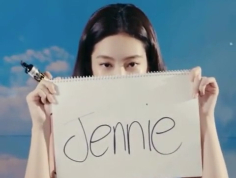 jennie手写签名图片