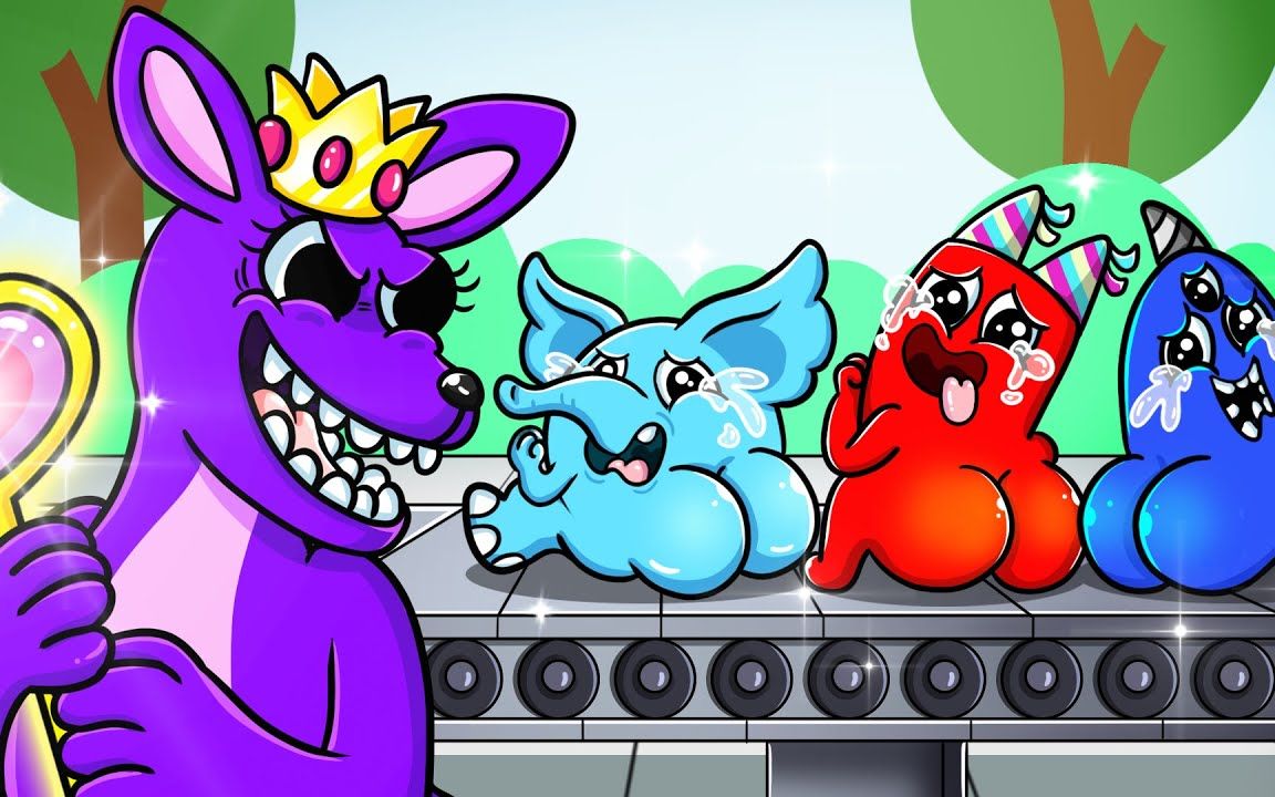 garten of banban become babies_! garten of banban 3 animation