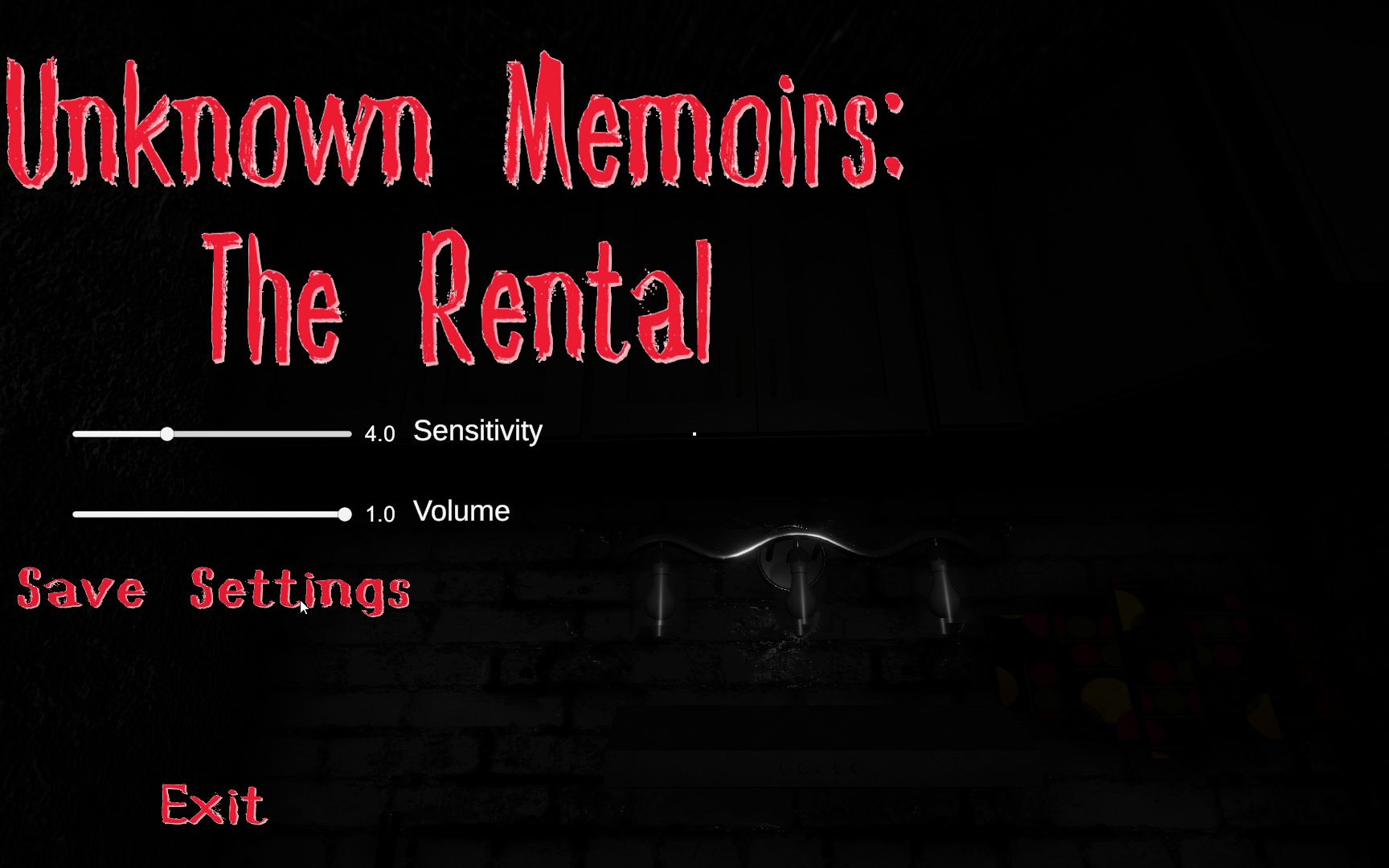 [图]【陆晨】《未知回忆录：出租 Unknown Memoirs: The Rental》试玩