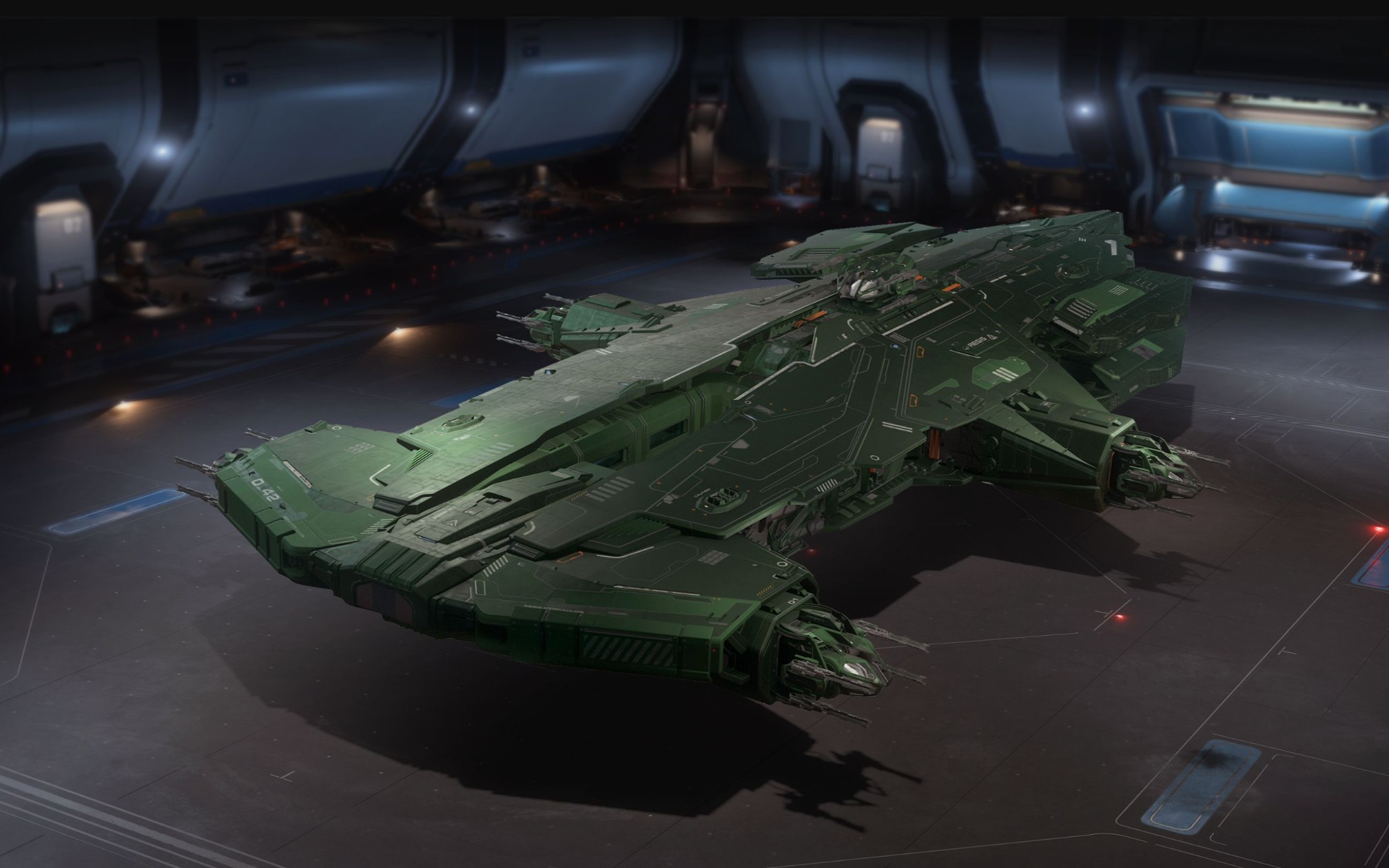 星际公民 锤头鲨 幸运星节涂装 fortuna paint 绿色涂装 新限定涂装