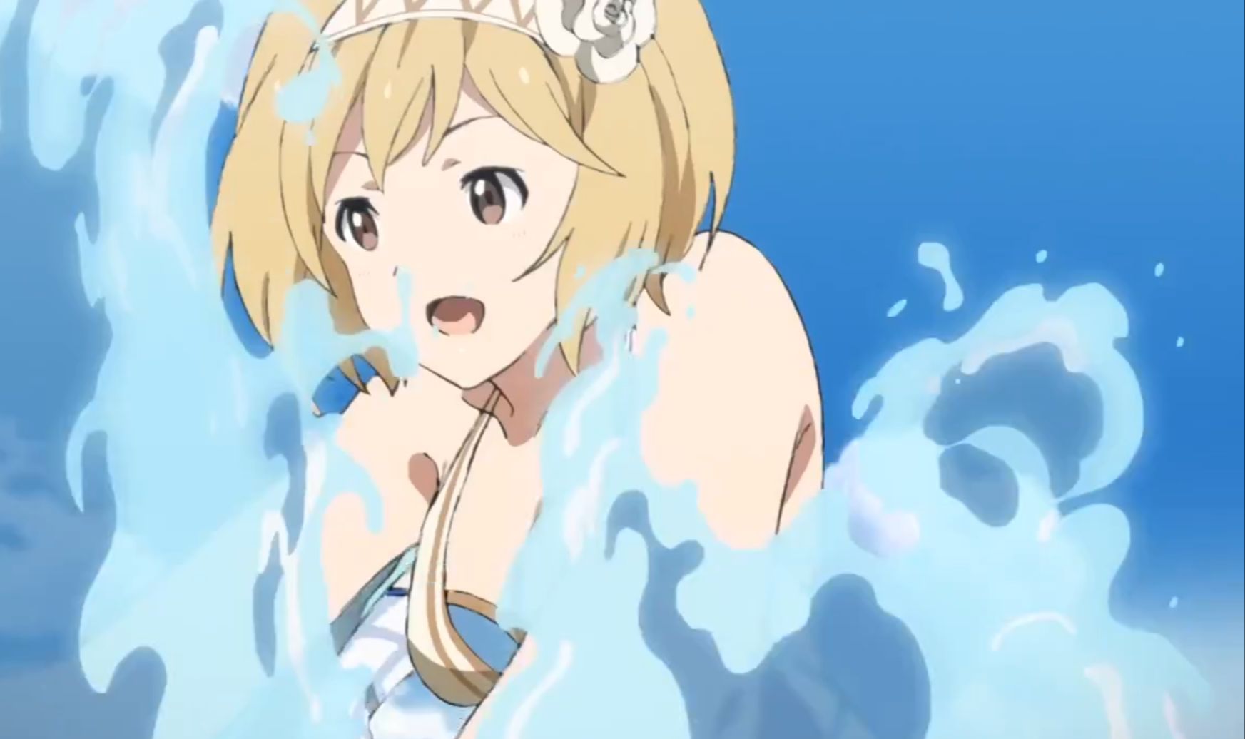 gbf姬塔泳装皮首页语音