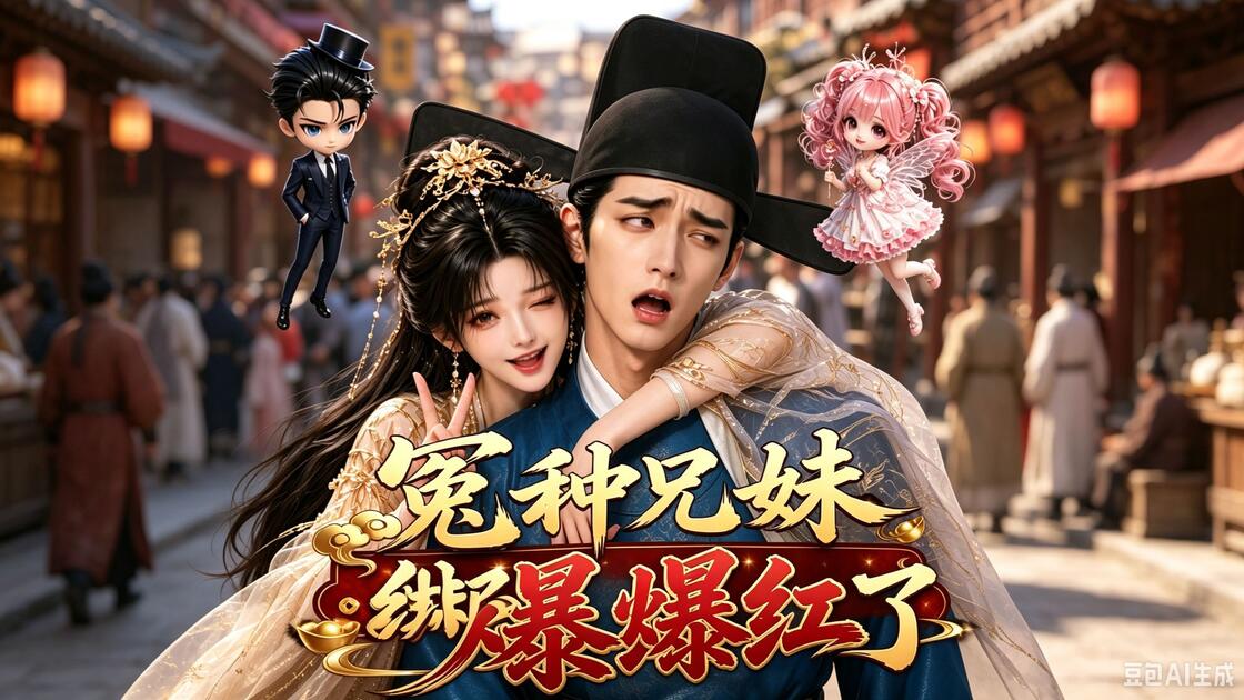 兄妹绑错系统爆红了:把皇上哄出花儿&兄妹绑错系统爆红了把皇上哄出花儿(86集)AI短剧