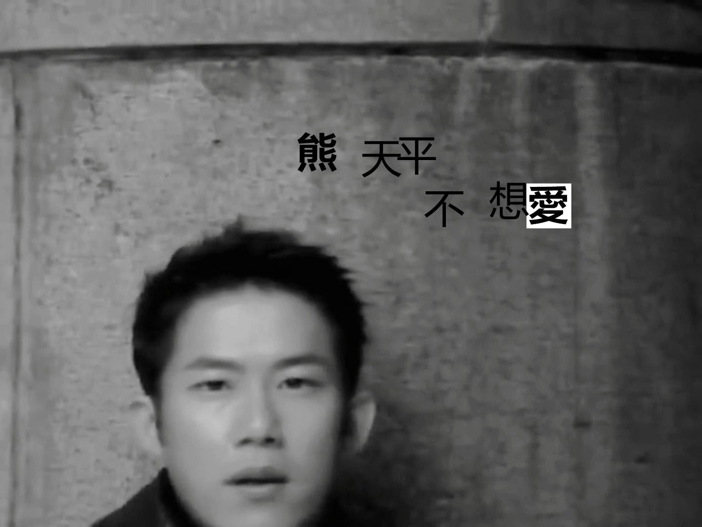 熊天平 - 不想愛 MV(unofficial)