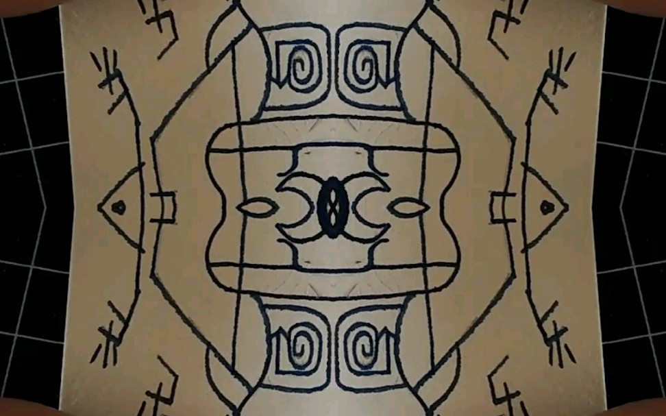 镜像画跃入灵魂的水坑